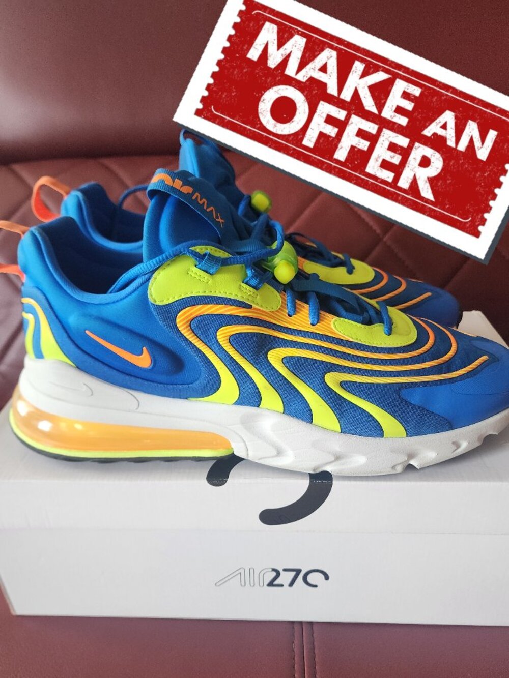 Nike Air Max 270 React Eng - Size 14